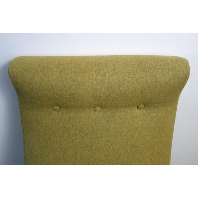 Low chair by Gilbert Steiner, "galion" model published and manufactured by Steiner in the 50s/60s. Tubular metal base and...