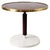 Italian Burl and Brass Yacht Side Table, 1950s For Sale - Image 9 of 9