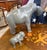 Wah Ming Chang Bronze Sculpture Limited Edition # Out Of90 Mother &Baby Elephant Excellent Collection signed and numbered...