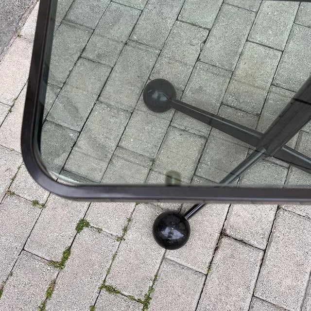 1970s Coffee Table with Wheels from Allegri Parma, Italy, 1970s For Sale - Image 5 of 12