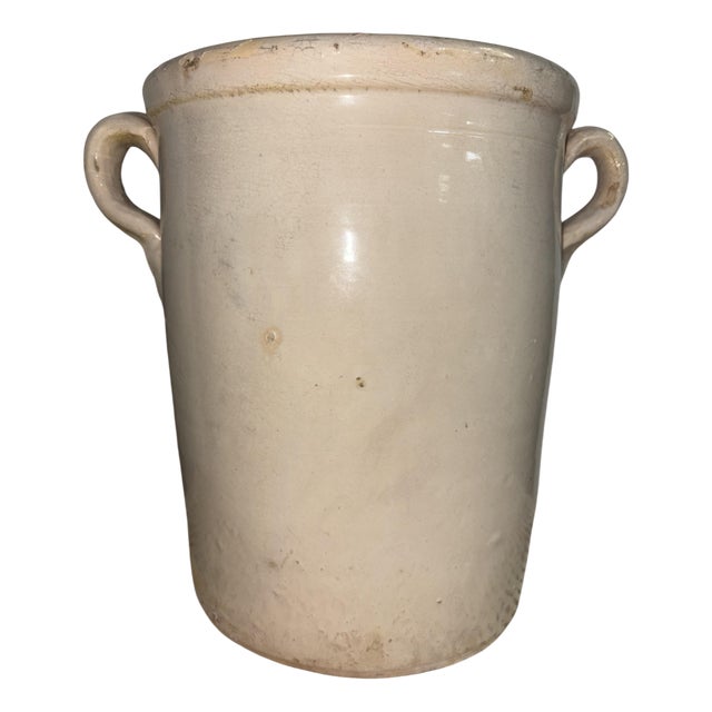 Apulian Ceramic Vase from Grottaglie, 1950 For Sale