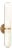 Regina Andrew Salon Alabaster Sconce Large, Natural Brass For Sale