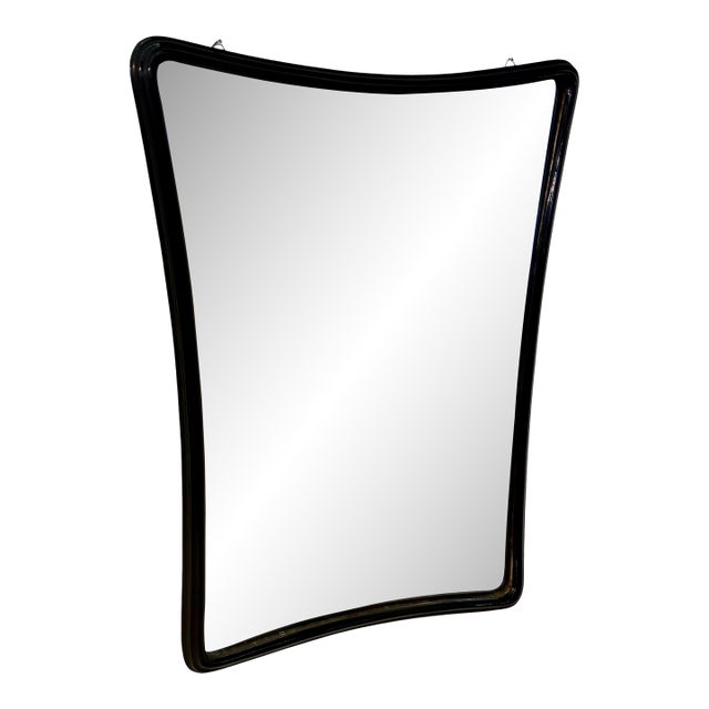 Mid-Century Modern Wall Mirror Italy 1950s For Sale