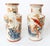 Japanese Meiji Style Porcelain Vases with Birds and Flowers, Set of 2 For Sale - Image 6 of 7