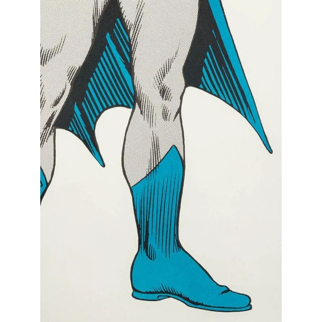 Paper Batman, The Caped Crusader Comic Poster For Sale - Image 7 of 12
