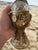 Vintage Crystal and Gilt Bronze Hollywood Regency Table Lighter For Sale - Image 11 of 12