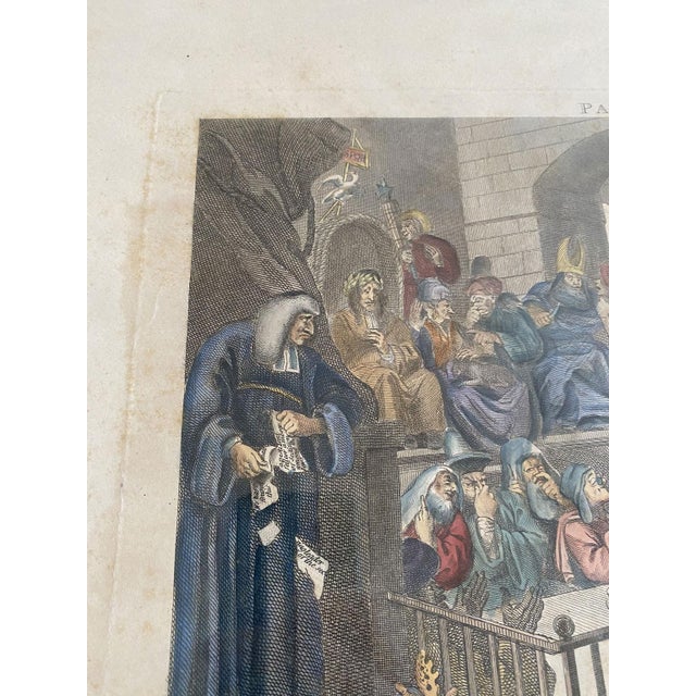 William Hogarth, Colorful Print, 1803, Paper For Sale - Image 10 of 15