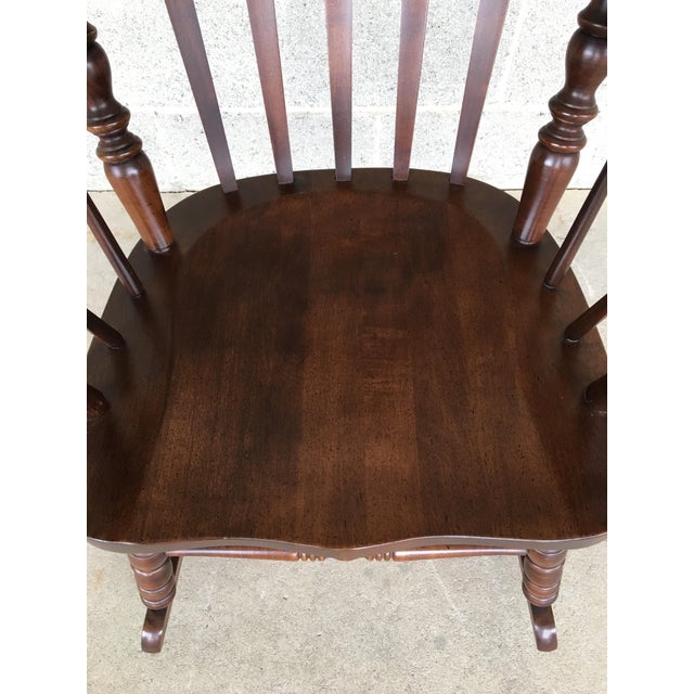 Tell City Rumford 49Boston Style Windsor Rocking Chair Chairish