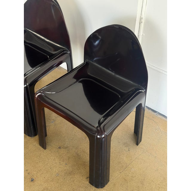 Gae Aulenti Model 4854 Chairs for Kartell, 1970s For Sale In Los Angeles - Image 6 of 9