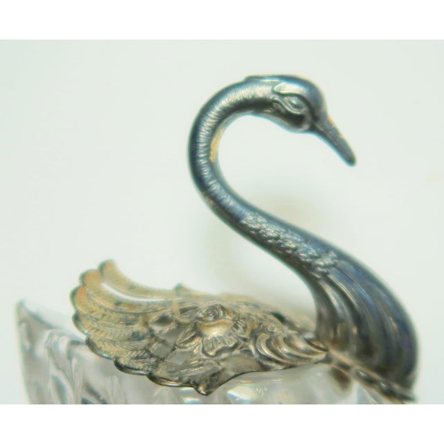 Transparent Sterling Silver and Crystal Ring Box or Trinket Box. Very Elegant Presentation. For Sale - Image 8 of 15