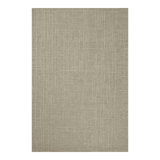 Chris Loves Julia x Loloi Polly Spa / Ivory 2'-6" x 9'-9" Runner Rug For Sale