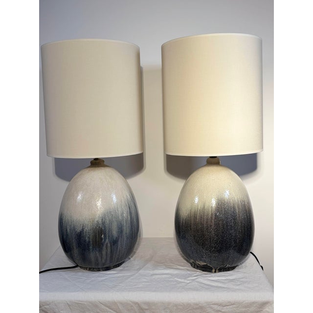 Ceramic Lamps by Marcello Fantoni, Florence, Italy, 1970, Set of 2 For Sale - Image 12 of 15