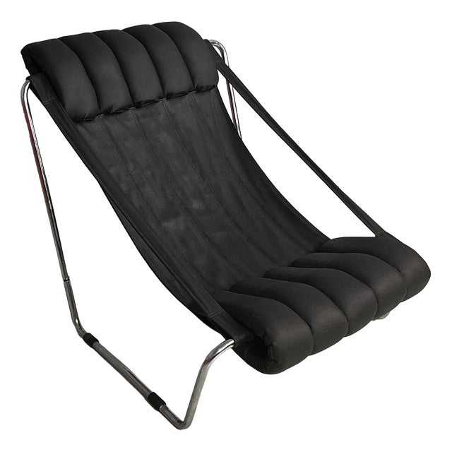 Space Age Italian Leather Armchair by Costantino Corsini and Giorgio Wiskemann for Cinova, 1970s For Sale