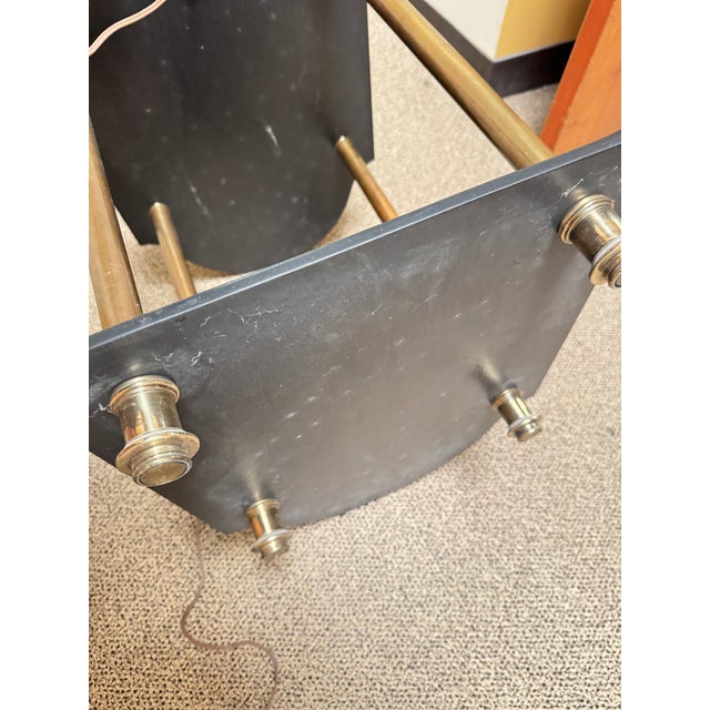 Vintage Styled After Stiffel Two Tier Table Reading Lamp For Sale - Image 15 of 16