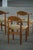Mid-Century Modern Danish Chairs in Oak and Hessian by Henning Kjærnulf, 1950s, Set of 8 For Sale - Image 12 of 18