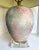 Contemporary 1980s Postmodern Metal and Lucite Pink Blue Table Lamp For Sale - Image 3 of 13