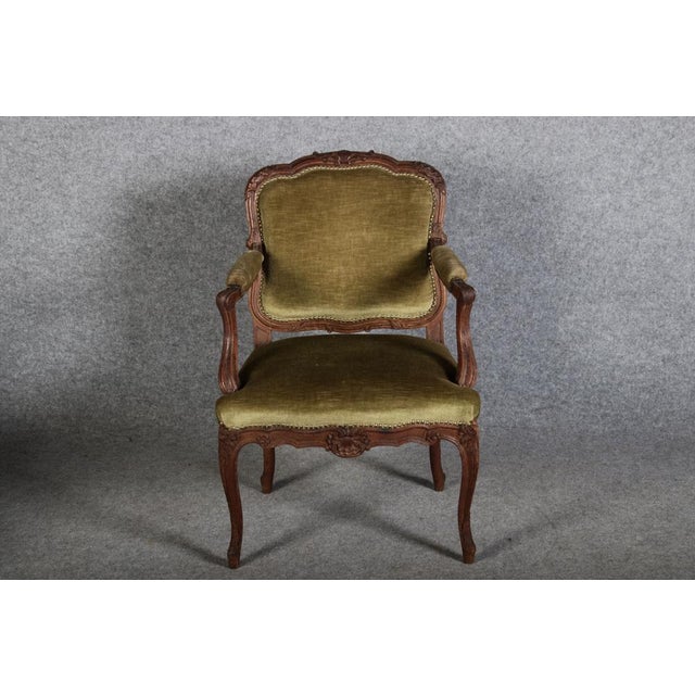 Antique French Armchair, 1860, Set of 4 For Sale - Image 13 of 18