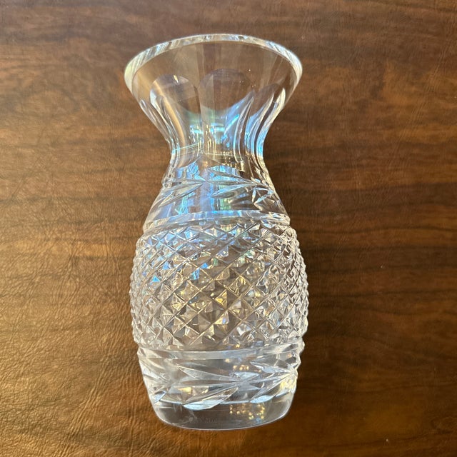 Mid 20th Century Small Crystal Vase Chairish