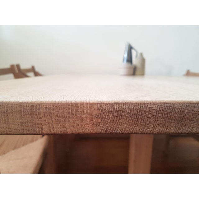 BM6286 Shaker Dining Table in Soaped Oak by Børge Mogensen, 1970s For Sale - Image 12 of 15