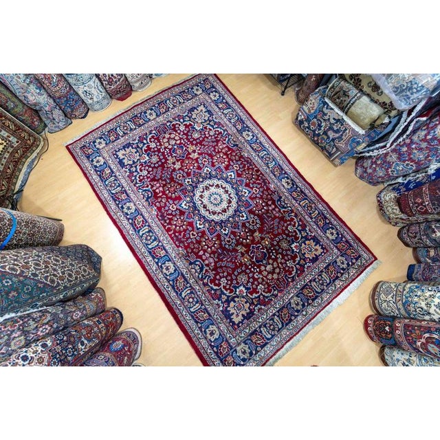 315x204cm Hand-knotted Sabzevar or Sabzewar rug, Mesched, Khorasan Persian rug, unique piece | Knot density: approx....