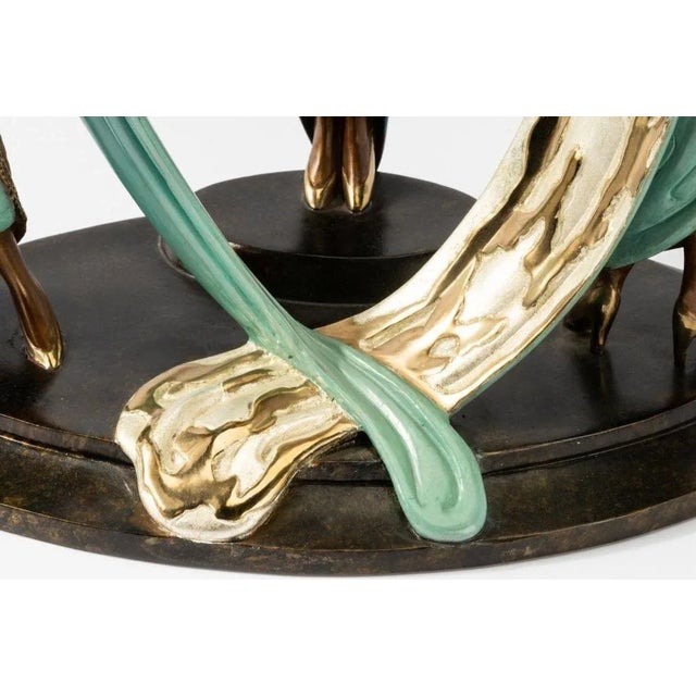 "The Three Graces" Bronze Sculpture by Erté, 1997 For Sale - Image 9 of 11
