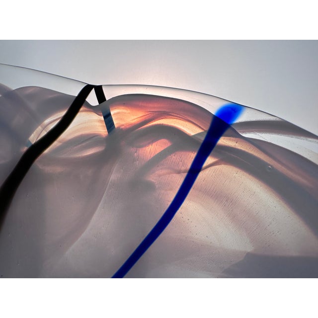 Early Edition Contrast Series Bowls in Mouth-Blown Art Glass by Anna Ehrner for Kosta Boda, Sweden, 2005, Set of 3 For Sale - Image 11 of 18