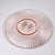Indiana Glass Company Early 20th Century Art Deco Hollywood Regency Boho Chic Depression Era Pink Glass Starburst Charger For Sale - Image 4 of 6