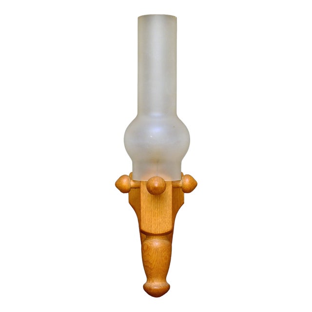 Wall Light by Guillerme Et Chambron for Votre Maison For Sale