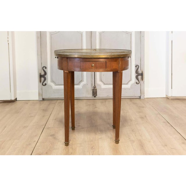 French French 20th Century Louis XVI Style Bouillotte Table For Sale - Image 3 of 8