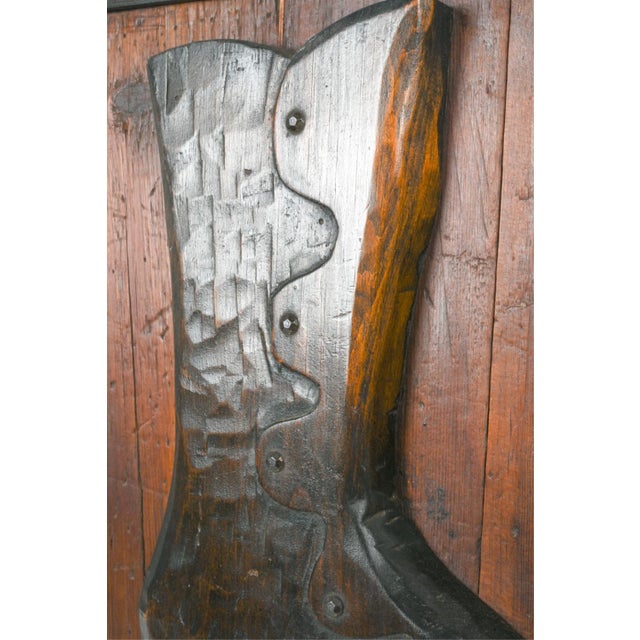 Victorian Vintage Victorian Cobbler’s Trade Sign For Sale - Image 3 of 6