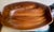 Wood Mid 20th Century Monkeypod Wood Large Salad Set 6 Individual Bowls Lg Serving Bowl For Sale - Image 7 of 10
