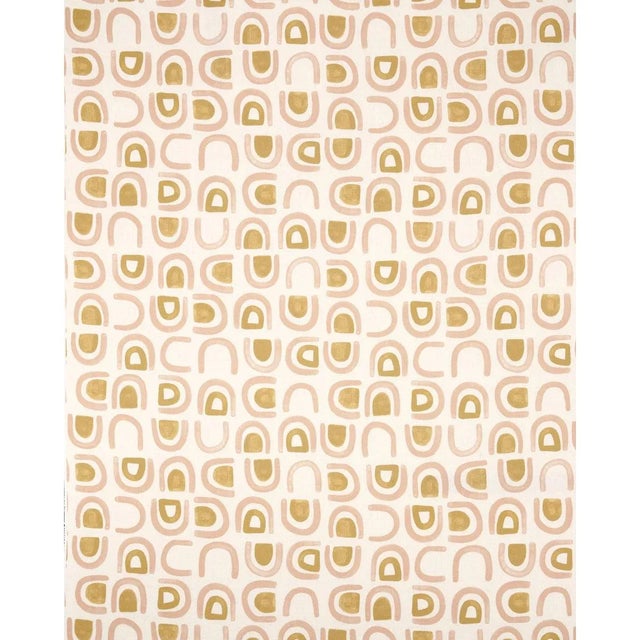Based on original hand-painted artwork, Hadiya Williams’ Threshold Printed Linen incorporates simple abstract elements...