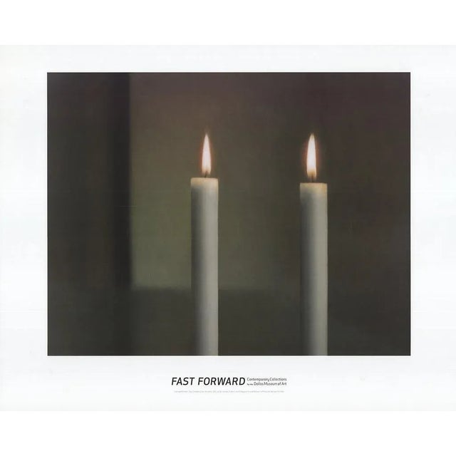 Artist: Gerhard Richter Title: Two Candles Year: 1995 Signed: No Medium: Offset Lithograph Paper Size: 24 x 29.75 inches (...
