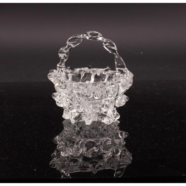 Exquisite and unique rare set of 4 vases attributed to Ercole Barovier using the Rostrato glass technique. The set is sold...