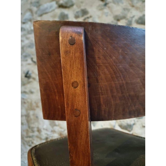 Antique French Beechwood Chair, Early 1900s For Sale - Image 9 of 17