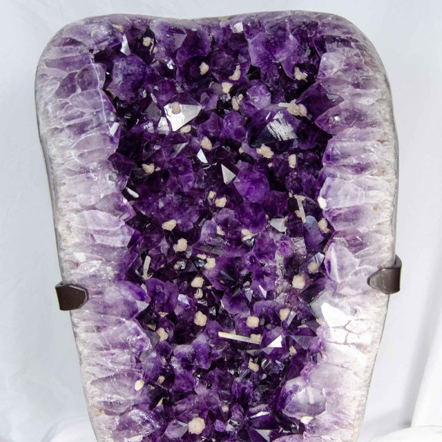 2020s XL Amethyst & Calcite Cluster, 103 Pounds (#H0392 Uruguay ) For Sale - Image 5 of 16