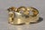 1980s Unisex 14K Curb Link Style Band set with Diamonds For Sale - Image 5 of 10