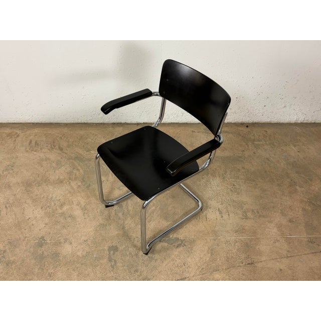 S43F Cantilever Chairs by Mart Stam for Thonet, 1970s, Set of 4 For Sale - Image 14 of 16