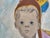 This mid-century oil portrait painting on canvas of a little boy is by the Woodstock Art Colony artist Carolyn Haeberlin...