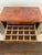 Wood Heavy Large Burlwood Jewelry Box Chest Safe With Locks and Beige Lining, Made in Italy For Sale - Image 7 of 12