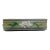 Vintage Roseville Pottery “Gardenia” Window Box Planter, Green, Shape 668-8 For Sale