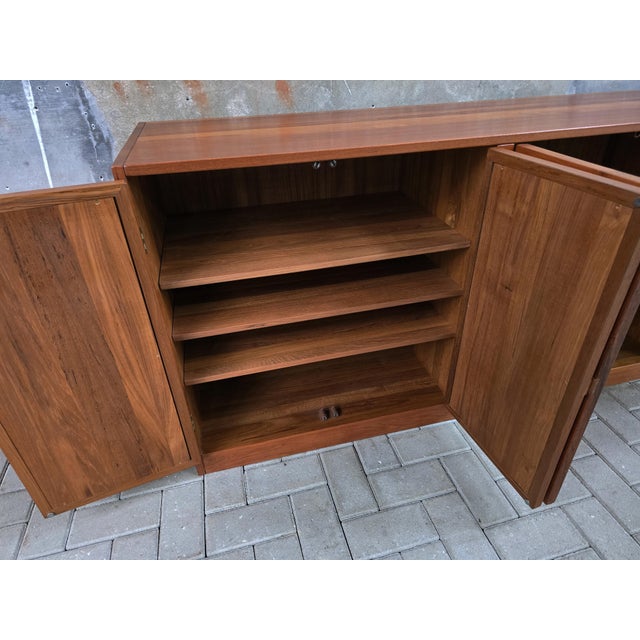 Danish Teak Sideboard by Nissen & Gehl for A/S Mikael Laursen, 1980s For Sale - Image 13 of 15
