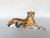 Vintage Italian Plaster Leopard Sculpture, 1960s For Sale - Image 4 of 7