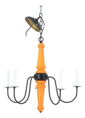 Regency Style 5-Branch Chandelier