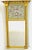 American Federal Églomisé and Giltwood Trapezoidal Pier Mirror For Sale - Image 4 of 10