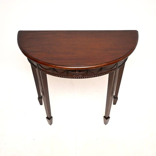 Vintage Adam Console Table, 1950 For Sale - Image 4 of 7