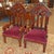 Late 19th Century Pair of 19th Century American Gothic Mahogany Arm Chairs For Sale - Image 5 of 10