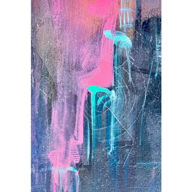 1990s Robert Mango, Untitled (Figural Composition) Painting For Sale - Image 11 of 12