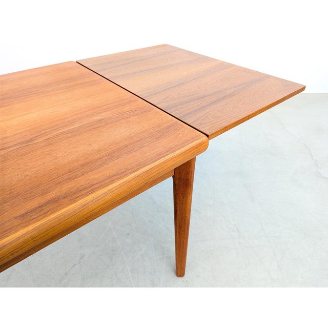 Vintage Extendable Dining Table in Teak by Jalk Grete For Sale - Image 12 of 14