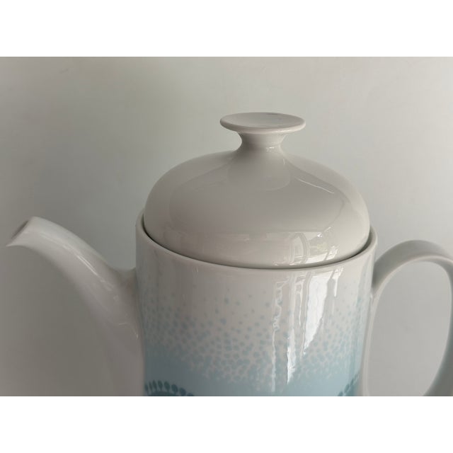 Ceramic Form Duo Moj Dom Coffee Pot by Ambrogio Pozzi & Ivan Rabuzin for Rosenthal, Germany, 1983 For Sale - Image 7 of 8